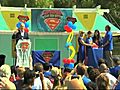 Superman Escape From Krypton Six Flags Magic Mountain Debuts | BahVideo.com