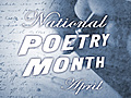 UCTV 10th National Poetry Month April  | BahVideo.com