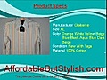 Claiborne Striped Long Sleeve Shirt Orange White XL Mens New NWT | BahVideo.com