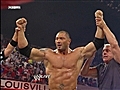 WWE Monday Night Raw - John Cena and Batista  | BahVideo.com