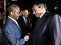 FRANCE Fran ois Fillon entame sa tourn e africaine par la C te d Ivoire | BahVideo.com