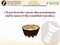 Great African Instruments | BahVideo.com