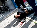 Sick D C Police Abuse Homeless Man In A Wheelchair  | BahVideo.com