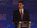 Obama Impersonator Told To Get Off Stage After  | BahVideo.com