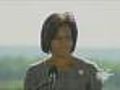 First Ladies Obama Bush Praise Heroic Passengers | BahVideo.com