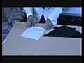 How To Do The Count Dracula Napkin Fold | BahVideo.com