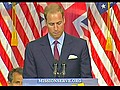 Prince s last speech of Royal tour | BahVideo.com