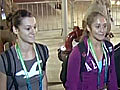 Canadian athletes arrive in Delhi | BahVideo.com