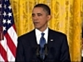 Pres Obama acknowledges U S economic  | BahVideo.com