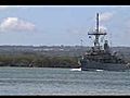 USS Pioneer Departs Joint Base Pearl  | BahVideo.com