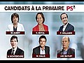 PS 6 candidats la primaire | BahVideo.com
