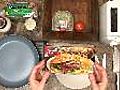 Amys Vegetarian Texas Veggie Burger with  | BahVideo.com