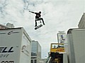 DeCenzo Skates Above Traffic | BahVideo.com