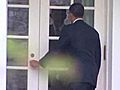 Obama Gets Locked Out Of White House | BahVideo.com