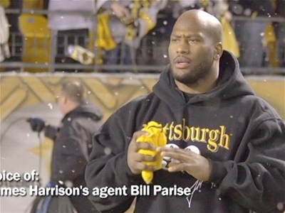 RAW Interview with James Harrison s Agent | BahVideo.com