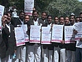 Telangana lawyers take out protest march in  | BahVideo.com