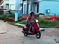 Motor Scooter Faceplant | BahVideo.com