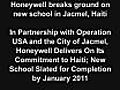 Honeywell school ground breaking in Jacmel Haiti | BahVideo.com