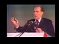 Fran ois Mitterrand en campagne 1981  | BahVideo.com