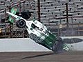 Raw Video De Silvestro injured in Indy crash | BahVideo.com