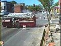 unbelievable fire truck crash | BahVideo.com
