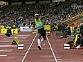 2011 Diamond League Birmingham Phillips Idowu wins triple jump | BahVideo.com