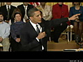 Obama takes questions from web | BahVideo.com