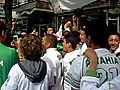 Cameras get Algerian fans going after the game | BahVideo.com