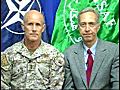 Vice Adm Robert Harward and Ambassador Hans  | BahVideo.com
