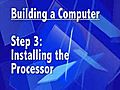 Building a Computer Part 3 Installing the  | BahVideo.com