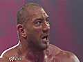 WWE Monday Night Raw - Batista Vs Chris  | BahVideo.com
