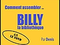 Comment assembler la biblioth que BILLY d IKEA - 4 5 | BahVideo.com