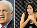 Dick Cheney Strangles Obama Girl  | BahVideo.com