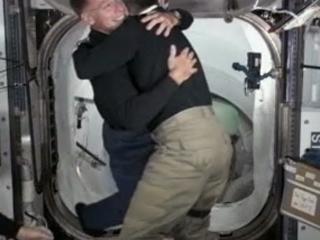 Shuttle ISS Crews Meet 1 Last Time | BahVideo.com