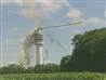 Fire sends broadcast tower crashing down | BahVideo.com