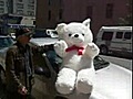 54in Valentine Giant Love You Bear Plush  | BahVideo.com