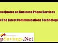 Business Phone Services - Save 60  | BahVideo.com