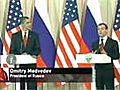Obama Medvedev Sign Treaty | BahVideo.com