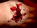 Halloween Tutorial Gory Wound | BahVideo.com