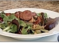 Salad Recipes - Andouille Chicken Gumbo Salad | BahVideo.com