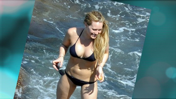 Hilary Duff s Smoking Bikini Bod | BahVideo.com