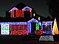 Slayer Christmas Lights House Decoration | BahVideo.com