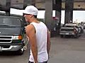 CROWN J Caught at Gas Station | BahVideo.com