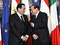 Berlusconi Mubarak hold summit in Rome | BahVideo.com