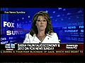 Wallace Palin Talks In Great Depth And With Expertise In Her Fox News Sunday Interview | BahVideo.com