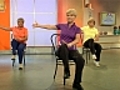 Sport mit Doris Der K chenstuhl als Fitnessger t | BahVideo.com