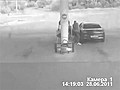 Crash Witness Just Doesn t Care | BahVideo.com