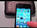 iPOD TOUCH 4G JAILBROKEN WITH SHATTER 4 1  | BahVideo.com