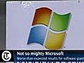 Microsoft Profits Down | BahVideo.com