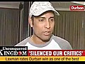 Durban Test was one of the best wins Laxman | BahVideo.com